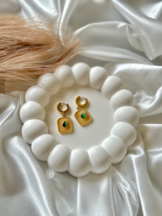 Aura Golden Earrings