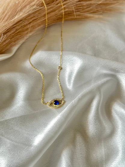 Blue Evil Eye Necklace